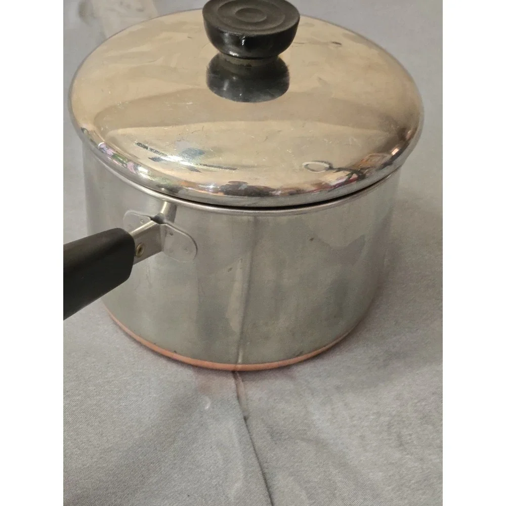 Vintage Revere Ware Copper Bottom Made In USA vintage revere